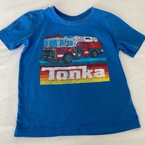 Jumping Beans Tonka Fire Truck T-Shirt 4T